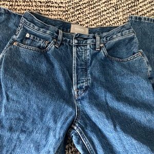 Everlane 90s Cheeky Jean - size 27, medium blue